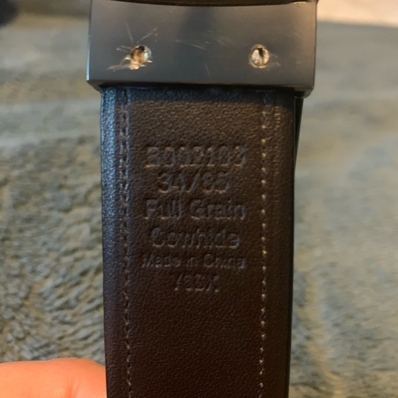 Men’s 34/35 reversible cowhide belt - Picture 4 of 4